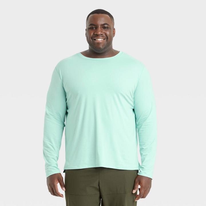 Men's Big & Tall Long Sleeve Performance T-shirt - All In Motion