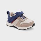 Toddler Boys' Surprize By Stride Rite Jeffry Adaptive Sneakers - Navy/tan