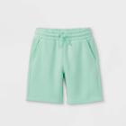 Kids' Knit Jogger Shorts - Cat & Jack Mint