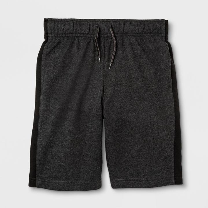 Boys' Stripe Pull-on Shorts - Cat & Jack Black