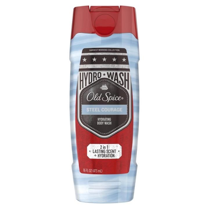 Old Spice Hydro Wash Body Wash Hardest Working Collection Steel Courage