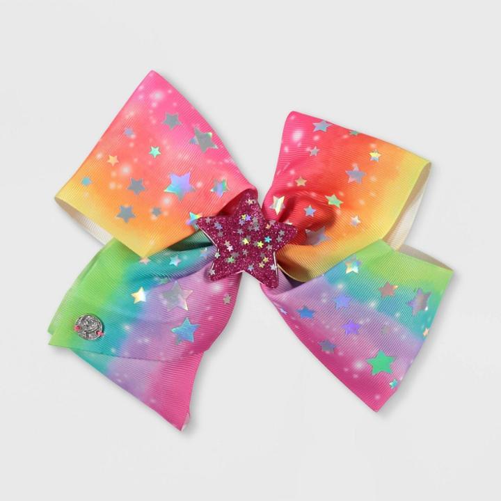 Girls' Jojo Siwa Ombre Stars Bow Hair Clip