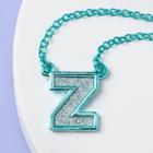 Girls' 'z' Necklace - More Than Magic Teal, Blue