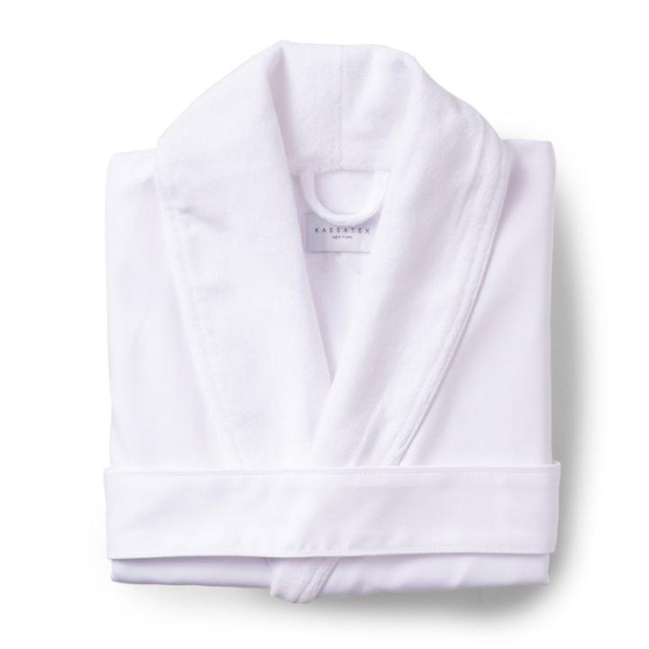 Platinum Bath Robe S/m White - Cassadecor