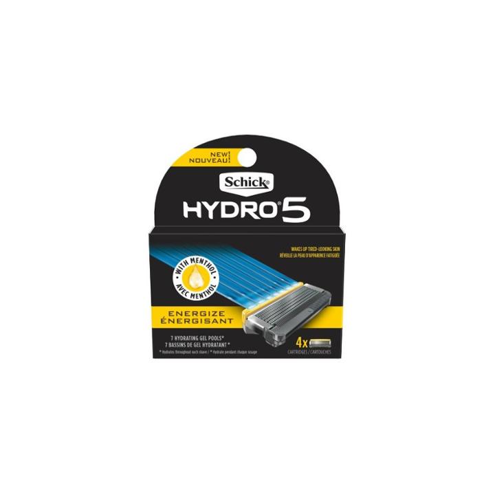 Schick 5 Blade Hydro5 Sense Energize Razor Blade Refill
