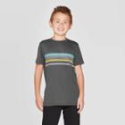 Petiteboys' Short Sleeve Athletic Graphic T-shirt - Cat & Jack Gray