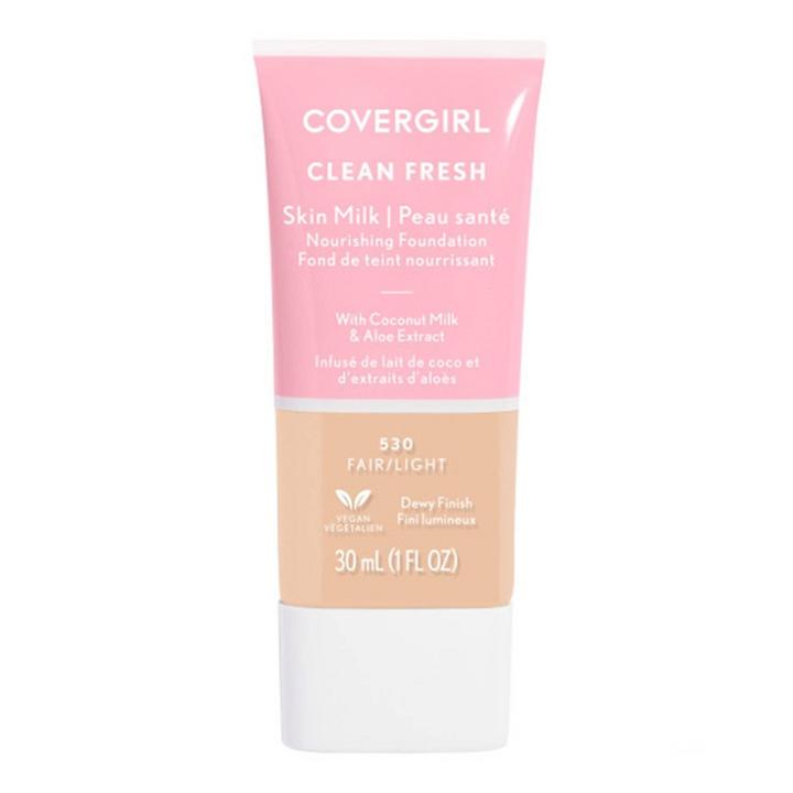 Covergirl Clean Fresh Skin Milk Fair/light Foundation