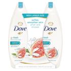 Dove Go Fresh Restore Body Wash Twin Pack