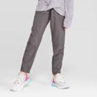 Girls' Light Weight Stretch Woven Pants - C9 Champion Gray