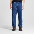 Dickies Men's Regular Straight Fit Denim 5-pocket Jeans -stone Washed