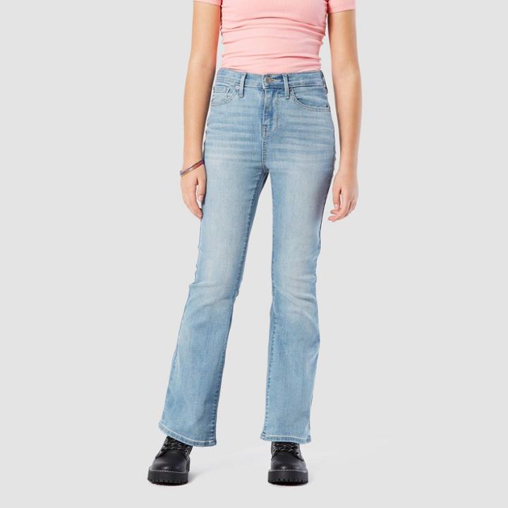 Denizen From Levi's Girls' Flare High-rise Jeans - Blue16