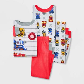 Toddler Boys' 4pc Mighty Express Pajama