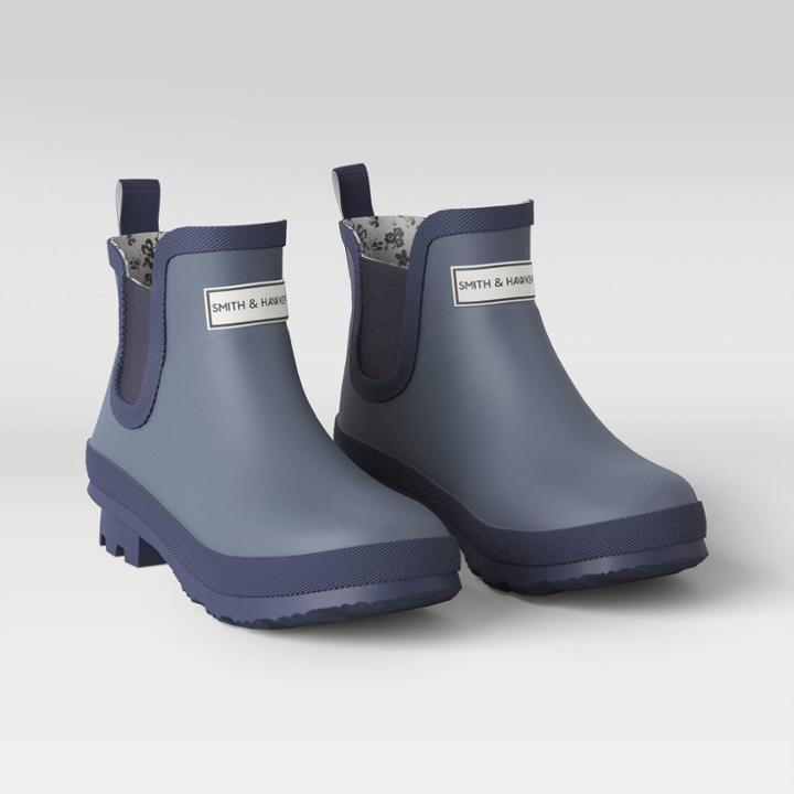 Smith & Hawken Women's Short Gardening Boots Blue Size 7 -