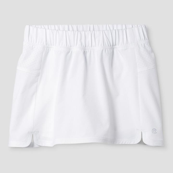 Girls' Woven Tennis Skort - C9 Champion White