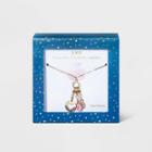 No Brand Make Your Own Magic Charm Necklace Set With Heart And Cherry Quartz - Pink