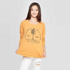 Target Women's Yosemite National Park Long Sleeve Graphic Sweatshirt - Zoe+liv (juniors') - Yellow