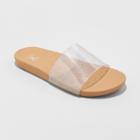 Women's Pixie Glitter Slide Sandals - Shade & Shore
