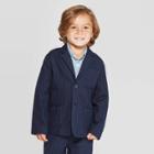 Oshkosh B'gosh Toddler Boys' Pinstripe Suit Jacket - Navy 12m, Toddler Boy's, Blue