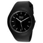 Target Women's Tko Candy Ii Rubber Strap Watch - Black