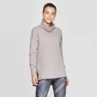 Women's Long Sleeve Authentic Fleece Sweatshirt Pullover - C9 Champion Light Gray L, Women's,