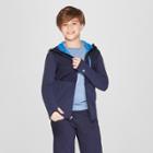 Boys' Elevated Tech Fleece Full Zip Hoodie - C9 Champion Xavier Navy