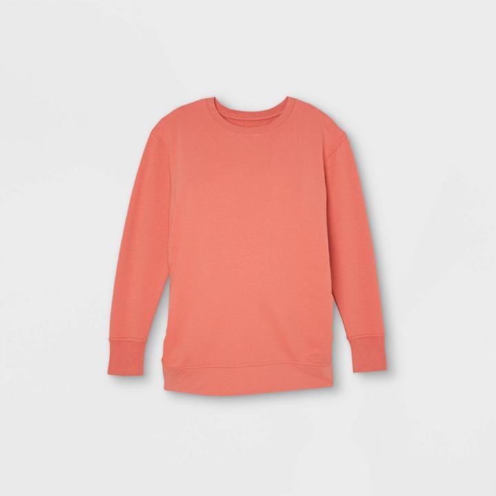 Maternity Match Back Sweatshirt - Isabel Maternity By Ingrid & Isabel Red