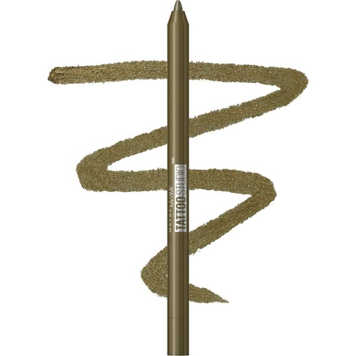 Maybelline Tattoo Studio Sharpenable Gel Pencil Waterproof Longwear Eyeliner - Emerald Lights