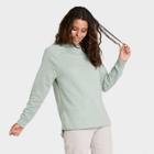 Women's Fleece Tunic Sweatshirt - Universal Thread Green