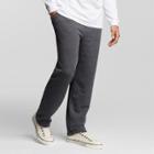 Men's Hanes Premium Fleece Open Leg Pants With Fresh Iq - Slate (grey) Gray