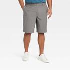 Men's Big & Tall Rotary Hybrid Swim Shorts 10.5 - Goodfellow & Co Gray