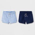 Girls' Pull-on Shorts - Cat & Jack Blue M, Girl's,