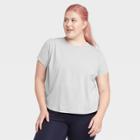 Women's Plus Size Performance Short Sleeve Essential T-shirt - All In Motion Dark Gray 1x, Women's,