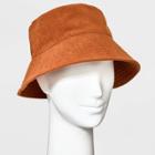 Women's Corduroy Bucket Hat - Universal Thread Clay Brown