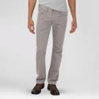 Dickies Men's Slim Fit Taper Leg 5-pocket Pants Silver 34x32,
