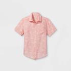 Boys' Challis Short Sleeve Button-down Shirt - Cat & Jack