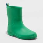 Kids' Totes Cirrus Charley Rain Boots - Green 2-3, Kids Unisex