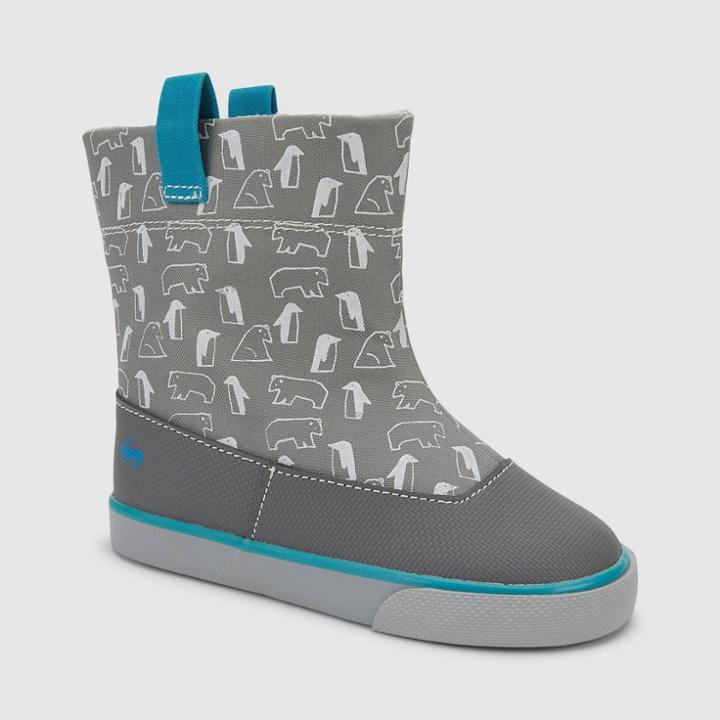 Toddler Boys' See Kai Run Basics Ripley Fashion Boots - Gray