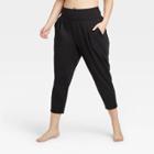 Women's Loose Fit Mid-rise Practice Pants - All In Motion Black
