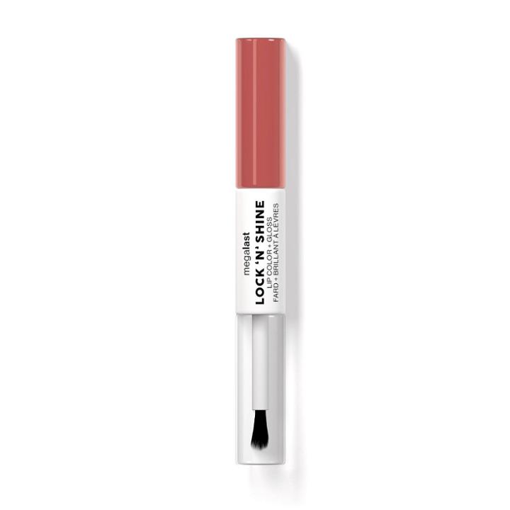 Wet N Wild Mega Last Lock 'n' Shine Lip Color + Gloss - Nude Illusion