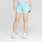 Girls' Layered Run Shorts - C9 Champion Teal (blue)