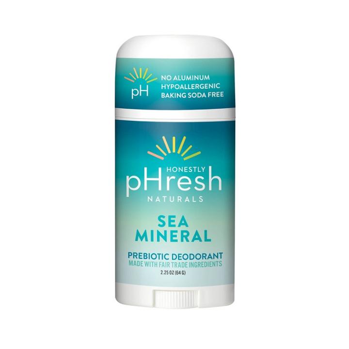 Honestly Phresh Prebiotic Deodorant Sea Mineral, Adult Unisex