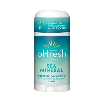 Honestly Phresh Prebiotic Deodorant Sea Mineral, Adult Unisex
