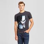 Men's Dc Comics Batman Split Figure Graphic T-shirt - Black