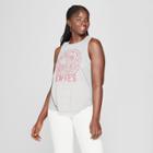 Women's Plus Size Aries Seal Graphic Tank Top - Modern Lux (juniors') Gray