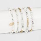 Labradorite Bracelet - Universal Thread White/gold,