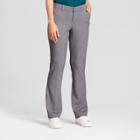 Women's Bootcut Bi-stretch Twill Pants - A New Day Gray 10s,