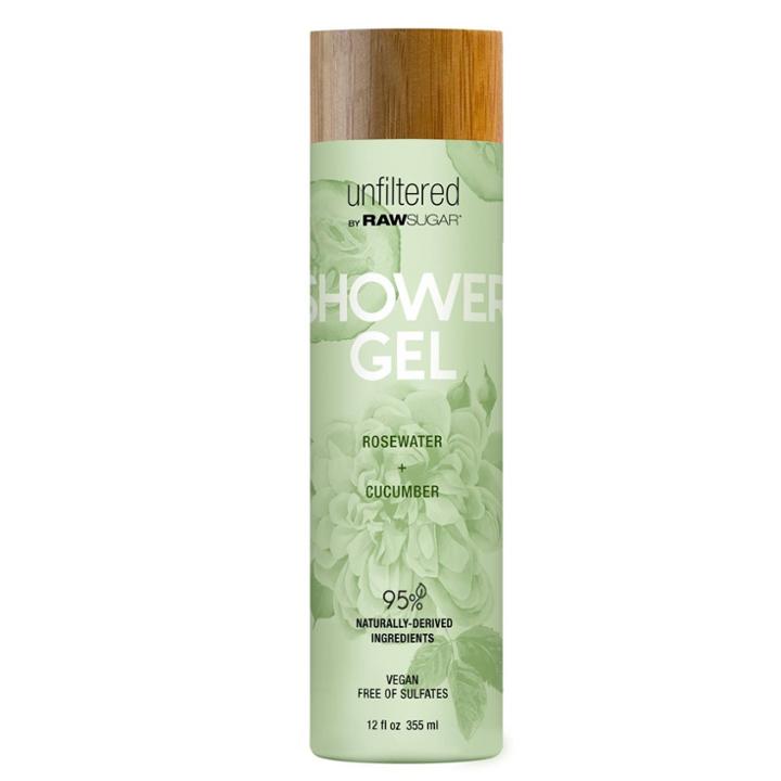 Raw Sugar Rosewater And Cucumber Shower Gel - 12 Fl Oz, Women's