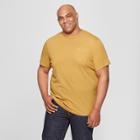 Men's Big & Tall Regular Fit Short Sleeve Pocket Crew Neck T-shirt - Goodfellow & Co Gold