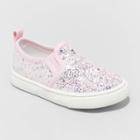 Toddler Girls' Madigan Slip-on Sneakers - Cat & Jack Blush