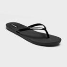 Women's Shoreline Flip Flop Sandals - Okabashi Black